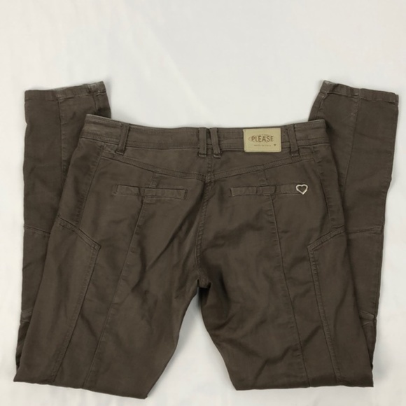 Please Italian Made Skinny Jeans, Size Medium - Picture 6 of 7